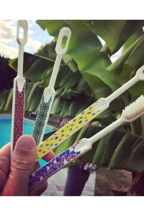 - Brosse à dent WAX rechargeable pour adulte en bioplastique végétal - Lowreka