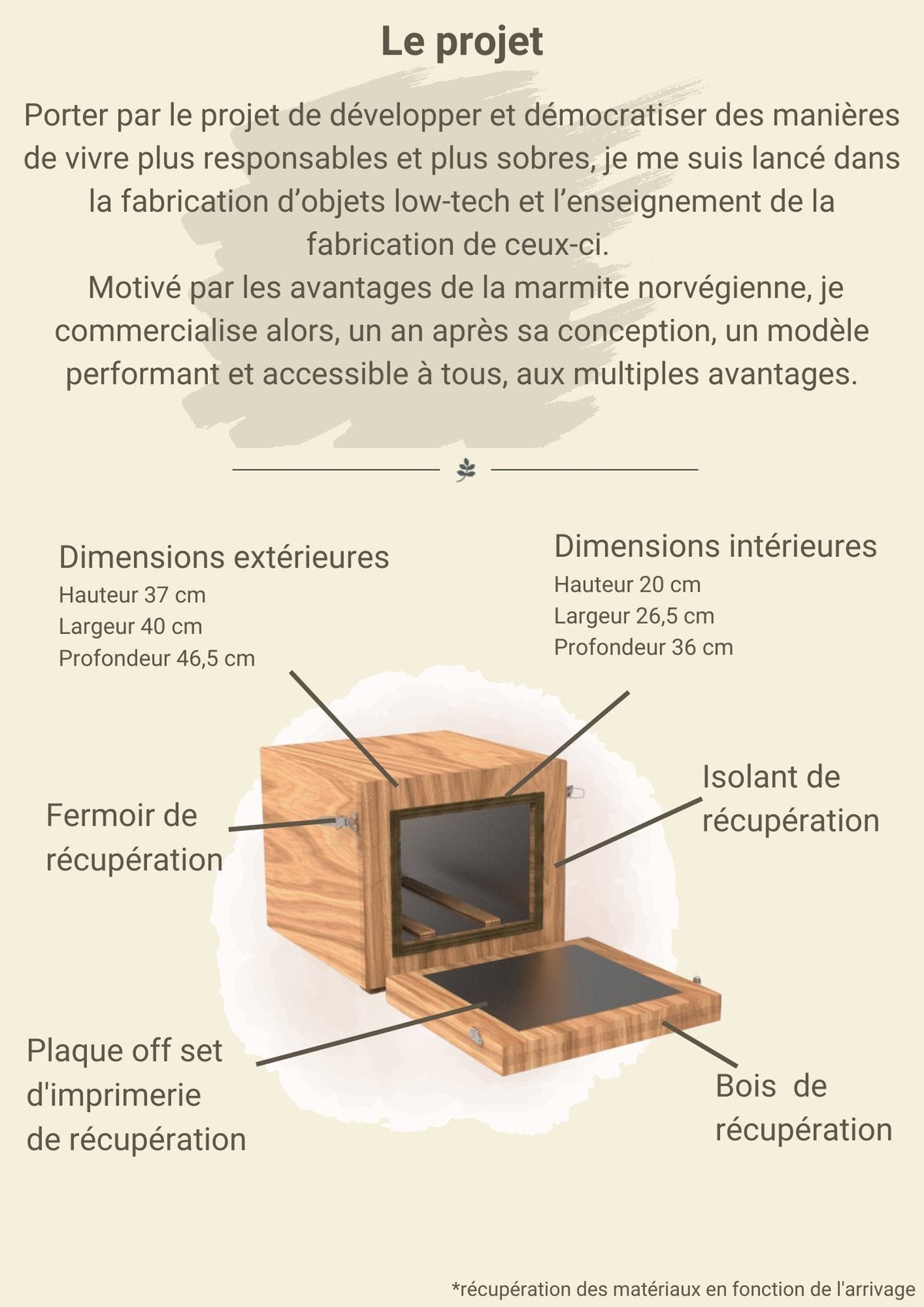Physical - Marmite norvégienne en bois XL 4 à 8 personnes - Lowreka