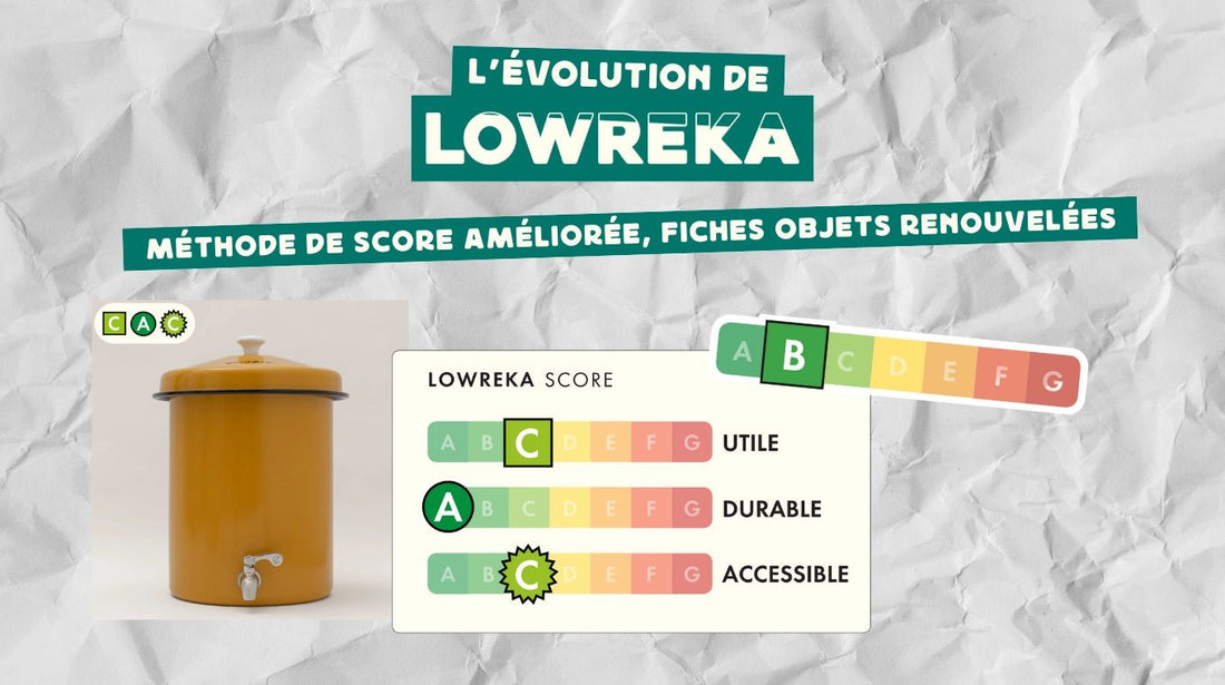 🐛🦋 Lowreka évolue : la low-tech plus que jamais au coeur de notre démarche - Lowreka