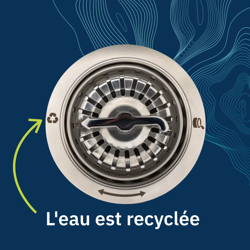 Lowreka - Drain pour récupérer l'eau