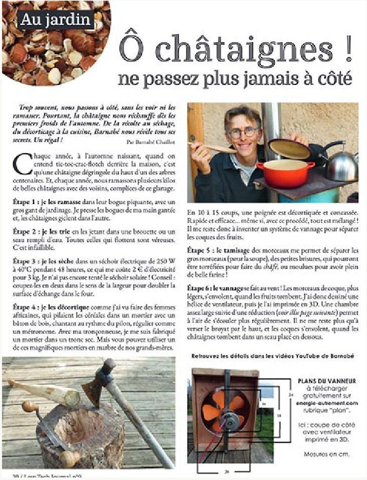  - Abonnement 3 ans Low - Tech Journal - 18 numéros - Lowreka