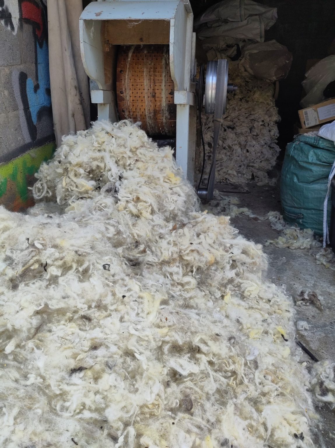  - Laine de mouton lavée pour isolation marmite norvégienne - 500g - Lowreka