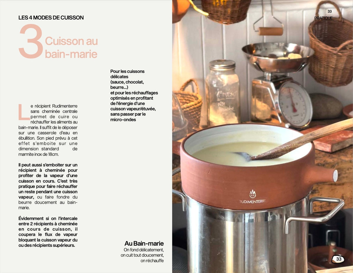  - Le Cuicui Aventurier - cuisson low - tech - 2 récipients + accessoires - Lowreka