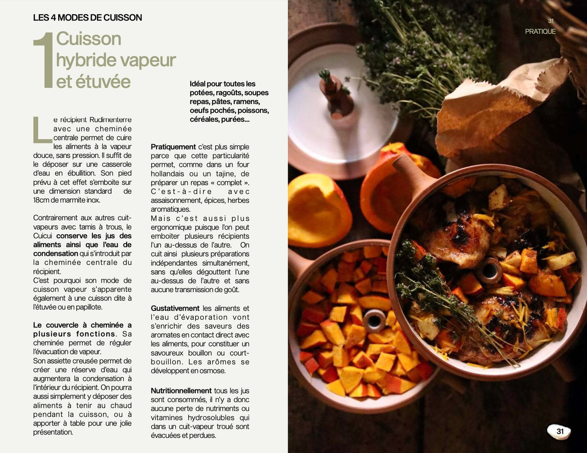  - Le Cuicui Aventurier - cuisson low - tech - 2 récipients + accessoires - Lowreka