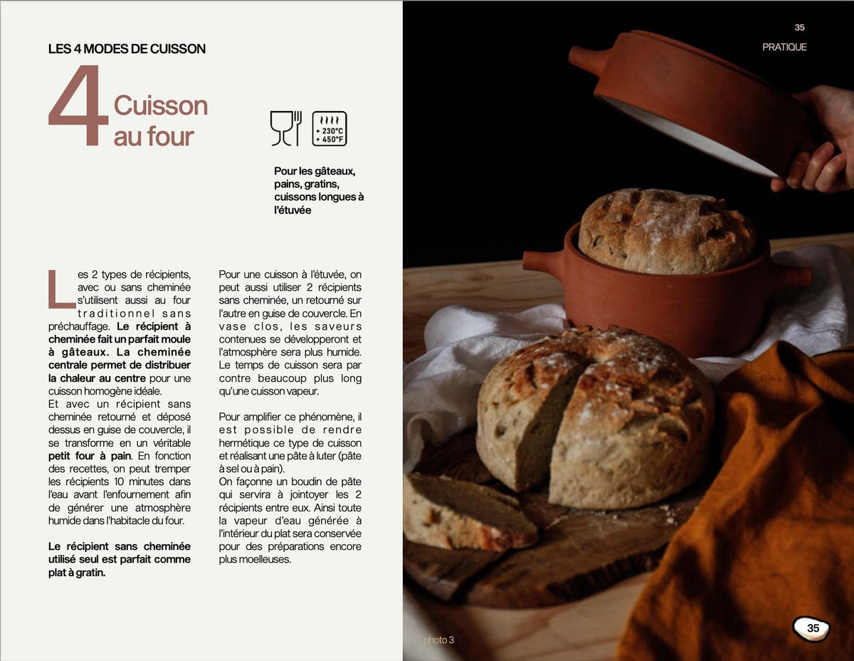  - Le Cuicui Pragmatique - cuisson low - tech - 2 récipients + accessoires + couvercle - Lowreka