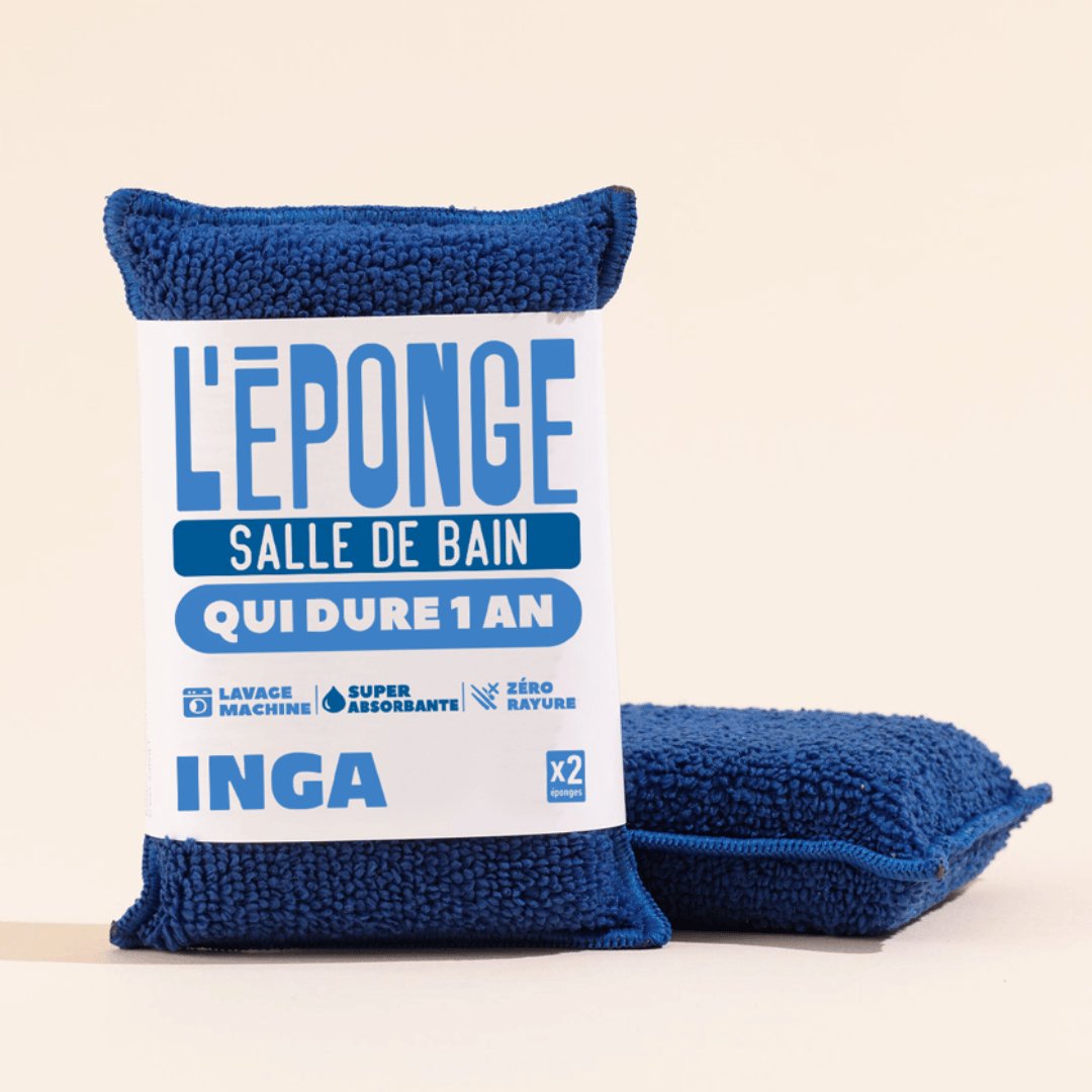 Les éponges - Duo d'Éponges Salle de Bain - Lowreka