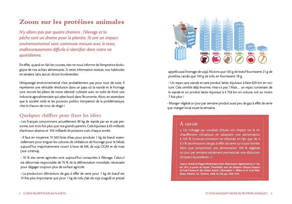  - Livre : Cuisine pas bête pour ma planète - Lowreka
