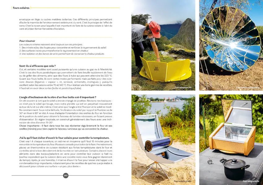  - Livre : Cuisiner sans gaz ni électricité - Lowreka