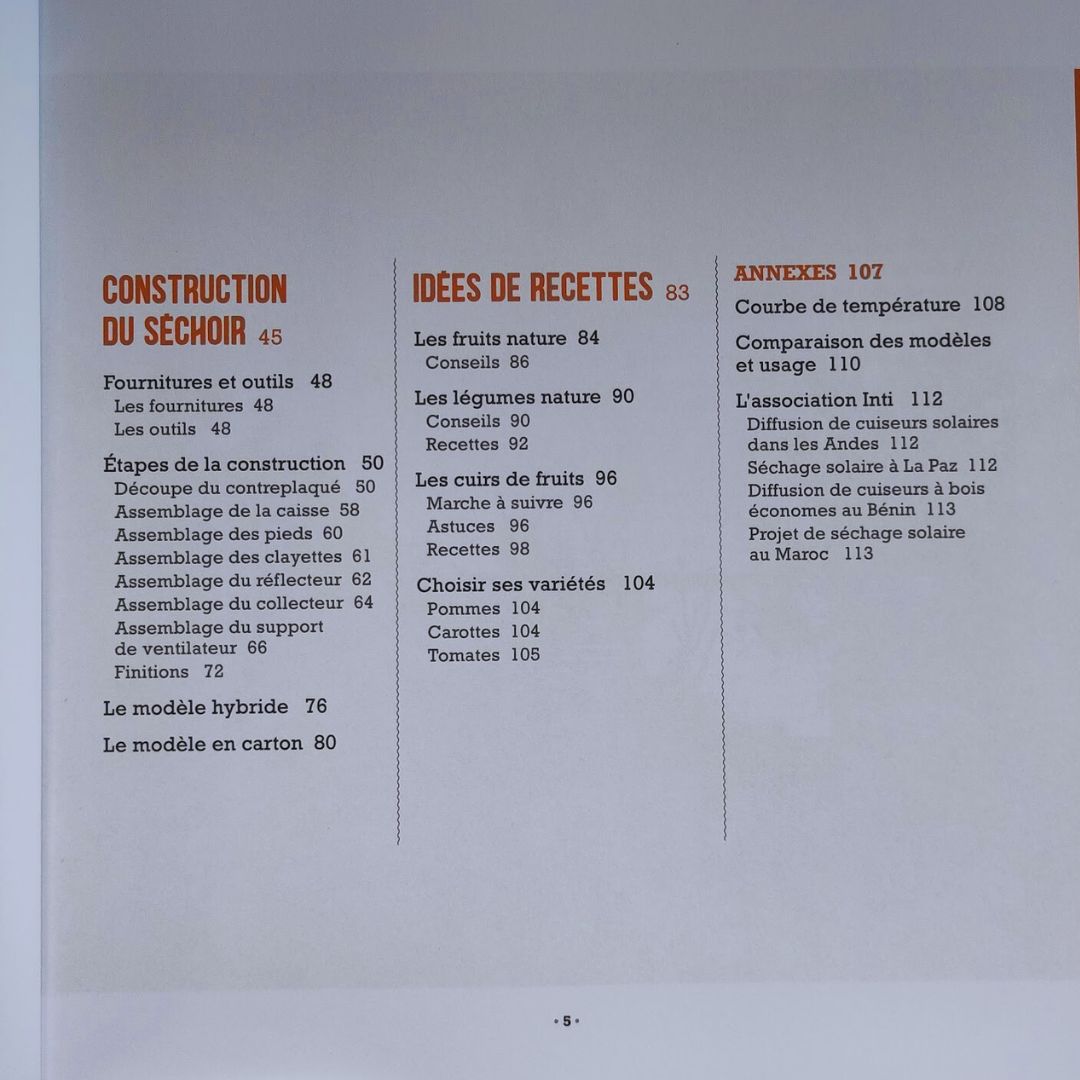  - Livre : Je construis mon séchoir solaire - Lowreka