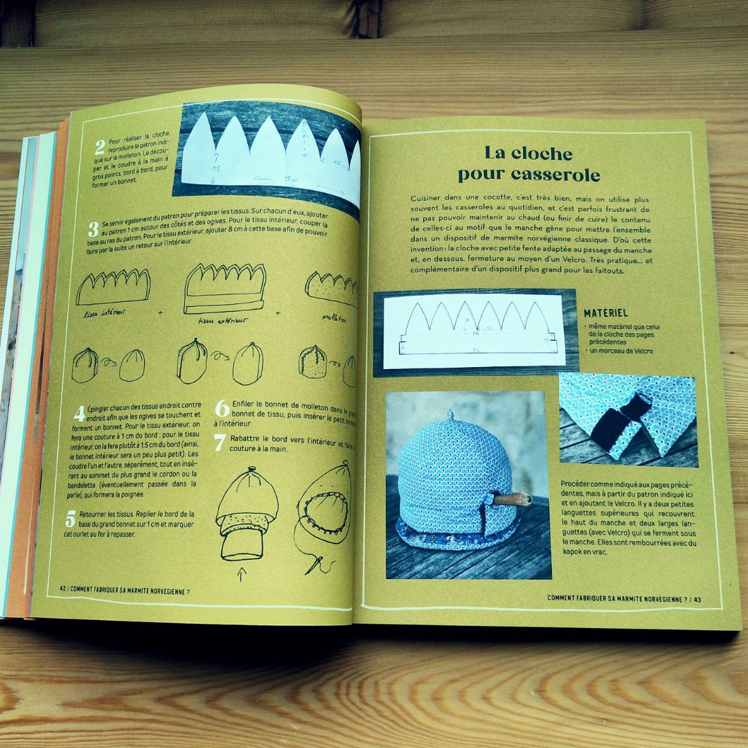  - Livre : Marmite norvégienne, la magie de la cuisson low - tech en caisson isolant - Lowreka
