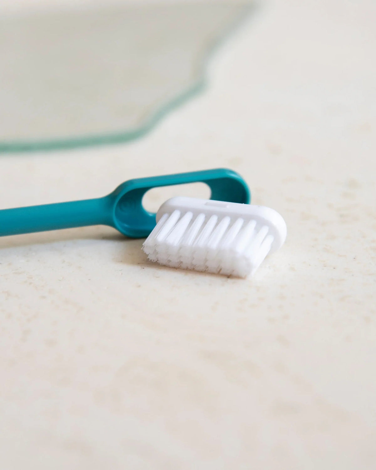  - Lot de 4 brosses à dent rechargeables pour adulte en bioplastique végétal - Lowreka