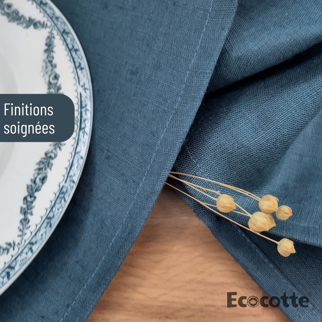  - Lot de 6 Serviettes en lin français - Lowreka