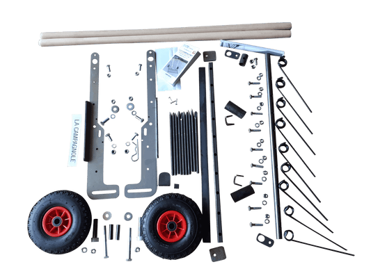 Physical - Kit auto - construction Campagnole "Maraîcher" à contre - dents à ressorts 80cm - Lowreka