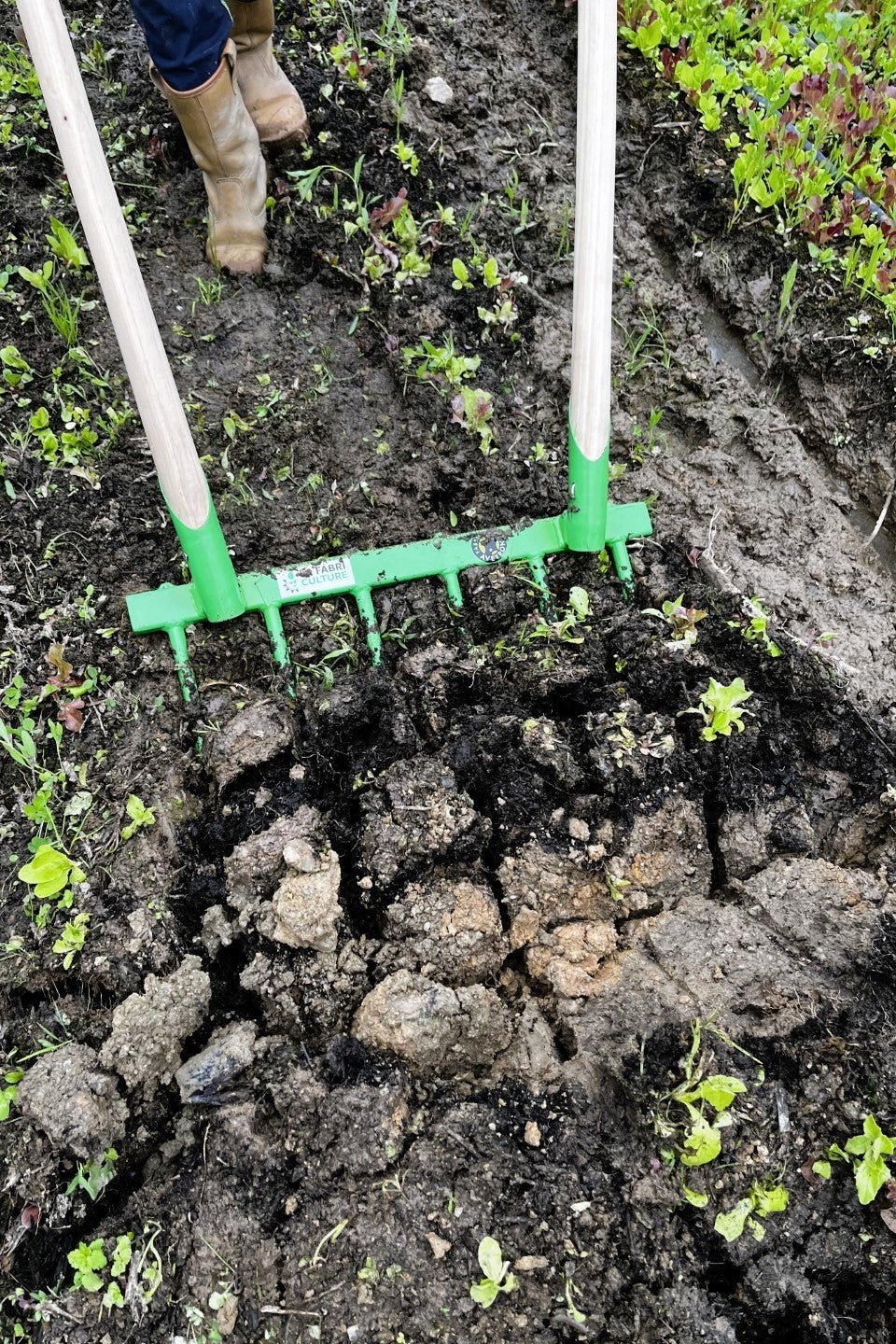 Physical - Odinette arboriste / pépinériste pour décompacter, aérer et structurer le sol - Lowreka