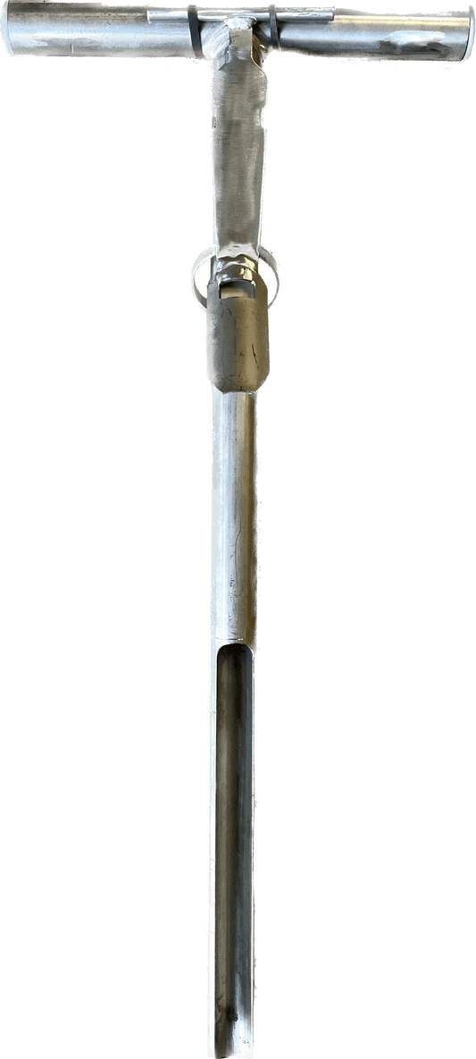 Physical - Tarière manuelle en inox pour carotte 295 mm et Ø30mm - Lowreka