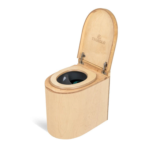  - Toilettes sèches en bois de qualité à séparation - LunaBloem - Lowreka