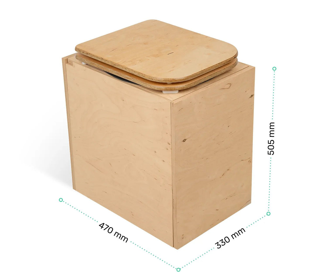  - Toilettes sèches fixes en kit - TeraBlœm Plus - Lowreka