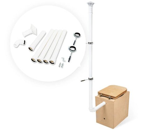  - Toilettes sèches fixes en kit - TeraBlœm Plus - Lowreka