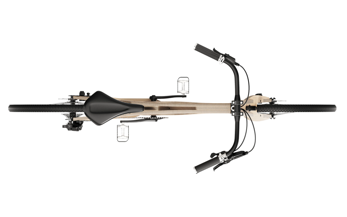  - Vélo en bois - Modèle Standard - Lowreka